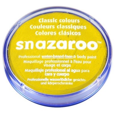 Pintura Facial Snazaroo Amarelo Brilhante 18ml