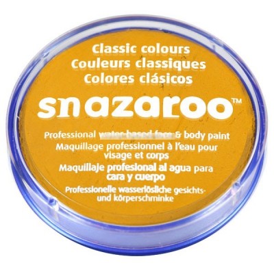 Pintura Facial Snazaroo Amarelo Ocre 18ml