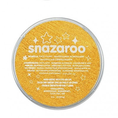 Pintura Facial Snazaroo Amarelo Sparkle 18ml