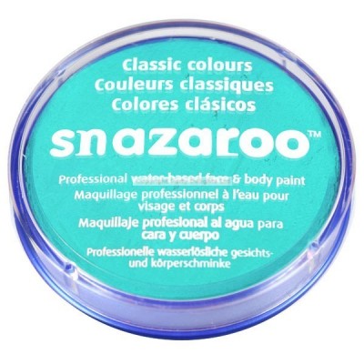 Pintura Facial Snazaroo Azul Turquesa 18ml