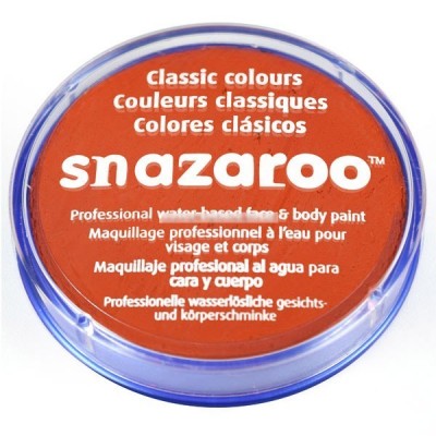 Pintura Facial Snazaroo Laranja Escuro 18ml