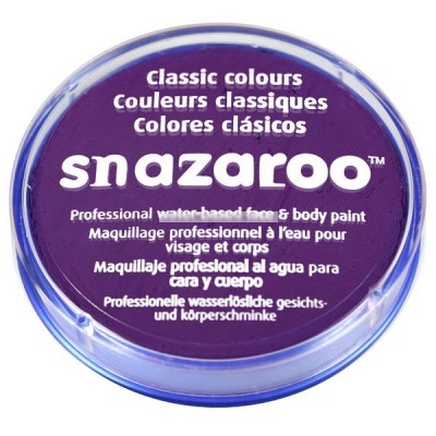 Pintura Facial Snazaroo Roxo 18ml