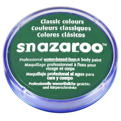 Pintura Facial Snazaroo Verde 18ml