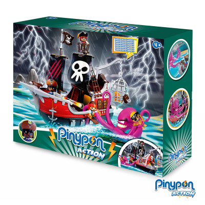 Pinypon Action Barco Pirata