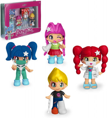 Pinypon Hospital Pack 4 Figuras