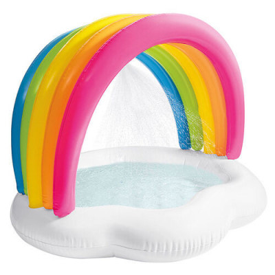 Piscina Insuflável Arco Íris Intex 119cm