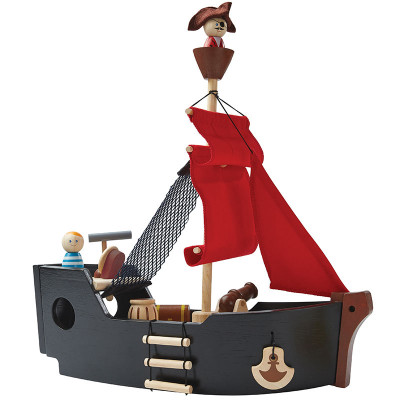 Plan Toys - Barco Navio Pirata