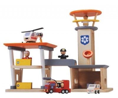 Plan Toys - Conj. de Resgate Madeira