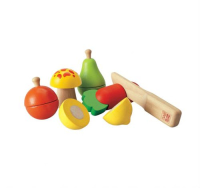 Plan Toys - Conjunto Frutas e Vegetais