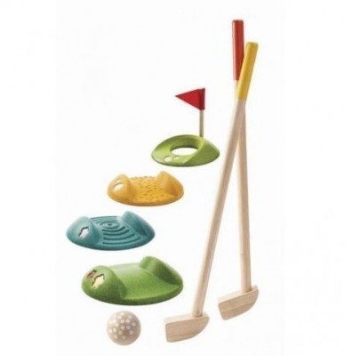 Plan Toys - Conjunto mini-golf