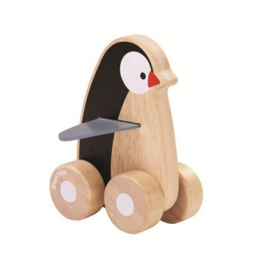 Plan Toys - Pinguim Sobre Rodas