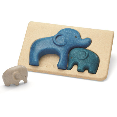 Plan Toys - Puzzle Elefante