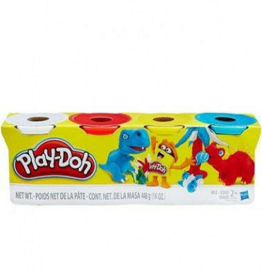 Plasticina Play Doh 4 Potes 448gr