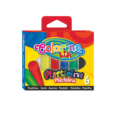 Plasticinas Colorino 6 Cores