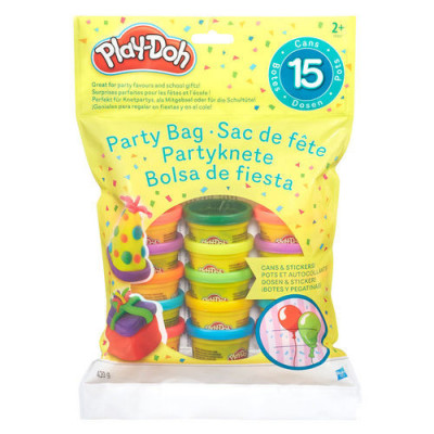 Play Doh Saco 15 Mini Potes Party Bag