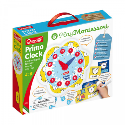 Play Montessori Primeiro Relógio Quercetti