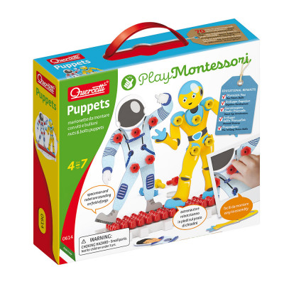 Play Montessori Puppets Quercetti