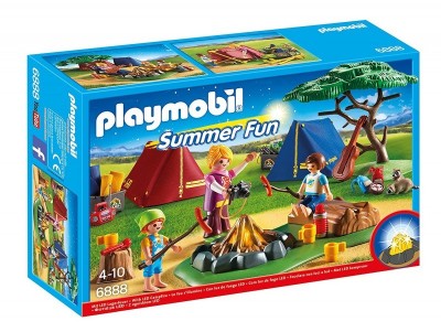 Playmobil 6888 Acampamento com fogueira