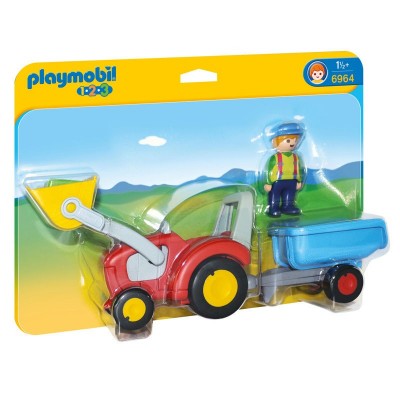 Playmobil 6964 - Tractor com reboque