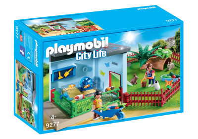 Playmobil City Life - Anexo para Pequenos Animais