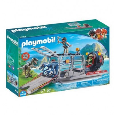 Playmobil Explorers - Hidrodeslizador com Jaula