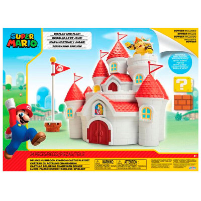 Playset Deluxe Castelo Cogumelo Super Mario