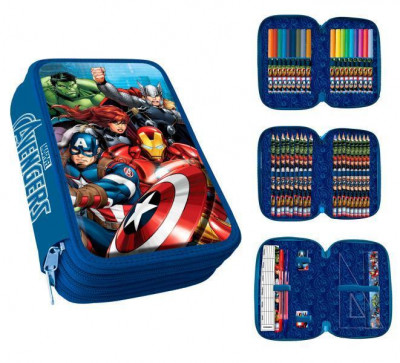 Plumier estojo completo Avengers