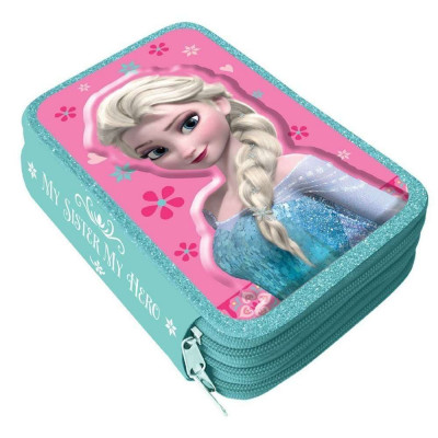 Plumier estojo completo Elsa Frozen