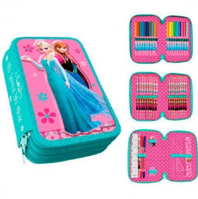 Plumier estojo completo Frozen Disney