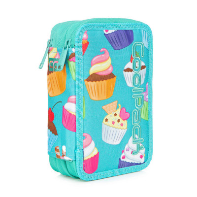 Plumier Triplo CoolPack Led Cupcakes