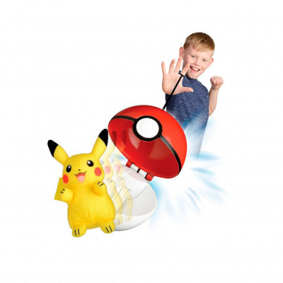 Pokébola Pikachu Lança e Ataca