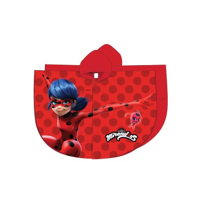 Poncho/capa chuva Ladybug