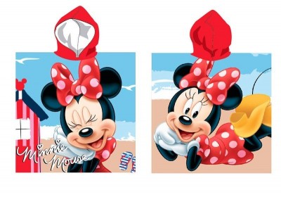 Poncho em Microfibra Minnie