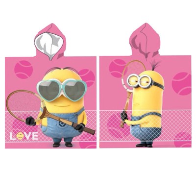 Poncho Minions Tennis Love