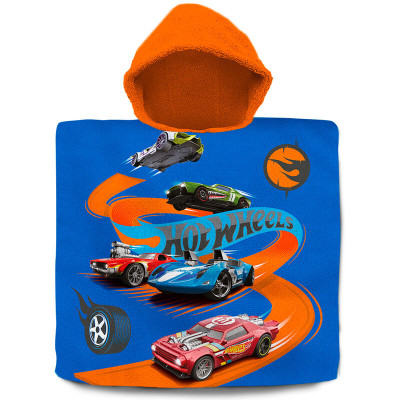 Poncho Praia Algodão Hot Wheels