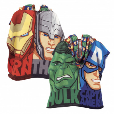 Poncho Praia Microfibra Avengers Marvel Heroes