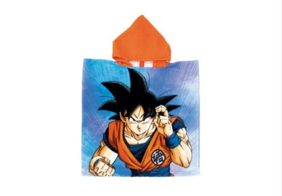 Poncho Praia Microfibra Dragon Ball Force