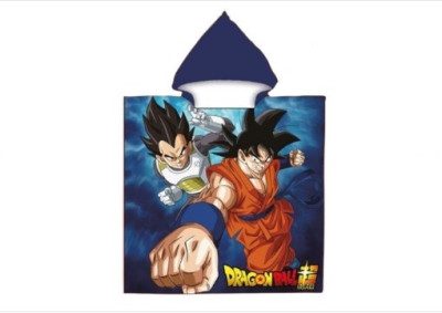 Poncho Praia Microfibra Dragon Ball Super