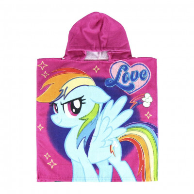 Poncho Praia Microfibra My Little Pony Love