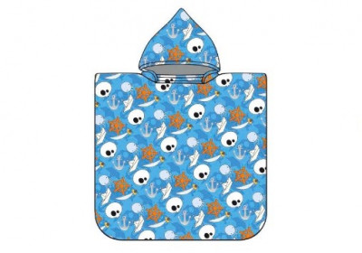 Poncho Praia Microfibra Piratas