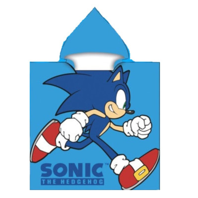 Poncho Praia Microfibra Sonic Run