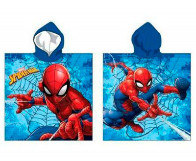Poncho Praia Microfibra Spiderman Marvel