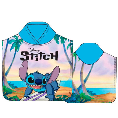 Poncho Praia Microfibra Stitch Surf Beach