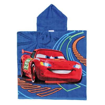 Poncho toalha Cars Faisca Mcqueen