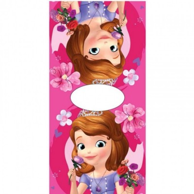 Poncho toalha Disney Princesa Sofia Flowers