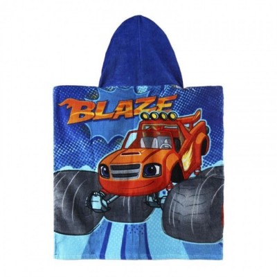 Poncho toalha praia Algodão Blaze e as Monster Machines