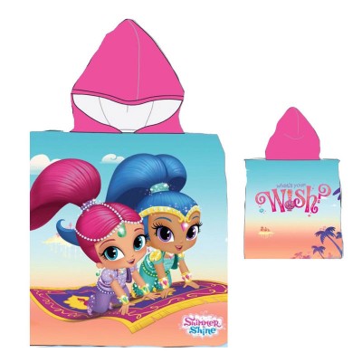 Poncho toalha praia ou piscina Shimmer e Shine