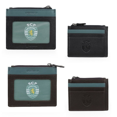 Porta-cartões C/ Porta-moedas Sporting