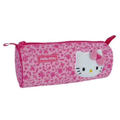 Porta Lápis Redondo Hello Kitty Fashion