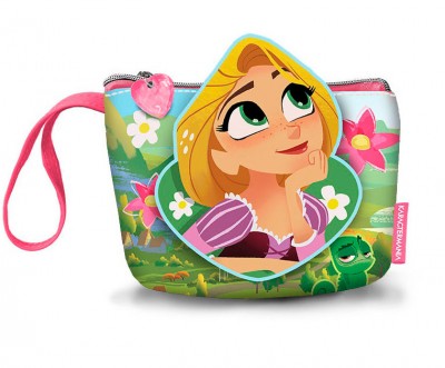 Porta moedas com pega 14,5cm  Rapunzel - Listen